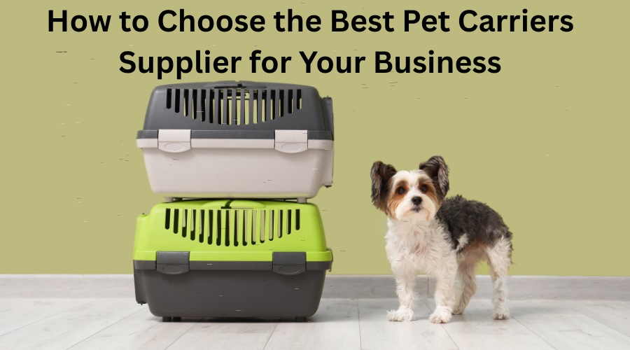 How to Choose the Best Pet Carriers Supplier for Your Business
